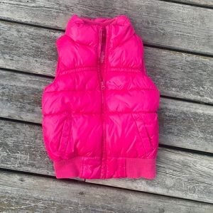 Joe Fresh Hot Pink Puffer Vest